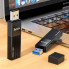 USB-хаб HOCO HB20 Mindful 2-in-1card reader(USB2.0) Black (6931474735201) (20201)