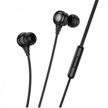 Навушники дротові HOCO M116 (Lightning) Black (6942007644952) (21201)