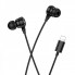 Навушники дротові HOCO M116 (Lightning) Black (6942007644952) (21201)