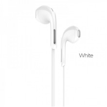 Навушники HOCO M39 Rhyme sound earphones with microphone White (6957531079774) (15301)
