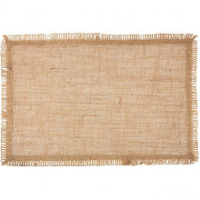 Набір 6 льняних підтарельників "Rustic" 30х45см, прямокутні (20301)