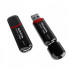 Флеш-накопичувач ADATA USB 3.2 AUV 150 64Gb Black (AUV150-64G-RBK) (301)