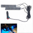 Цветная подсветка для авто водонепроницаемая RGB led HR-01678 7 цветов 4 ленты (21401)
