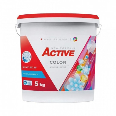 Стиральный порошок Active PR Color С ароматом свежести 5 кг + Дозатор (4820196010708) (15601)
