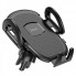 Автотримач для телефона HOCO H8 General car holder(air outlet) Black (6931474791566) (14701)