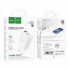 Сетевое зарядное устройство адаптер HOCO C126A Pure 1USB/2Type-C, 40W, поддержка быстрой зарядки PD/QC/FCP/AFC (18701)