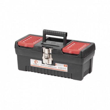 Ящик для инструментов с металлическими замками 13", 330*177*135 мм INTERTOOL BX-1013 (20701)