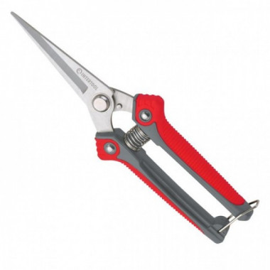 Секатор для винограда 200 мм, INOX, двухкомпонентная рукоятка INTERTOOL FT-1015 (20801)
