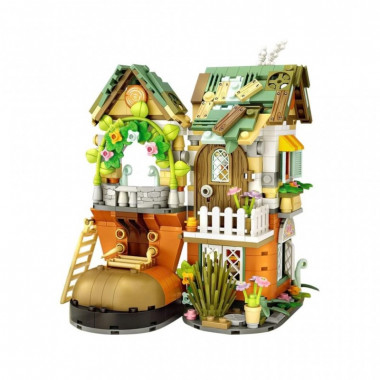 Конструктор LOZ mini Хижина гномов без фигурок (1226) (7801)