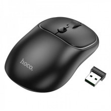 Маніпулятор миша HOCO GM25 Royal dual-mode business wireless mouse Dark Night Black (6942007608527) (19901)