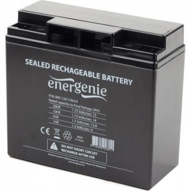 Батарея к ИБП EnerGenie 12В 17 Ач (BAT-12V17AH/4) (17511)