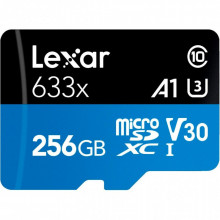 Карта памяти Lexar 256GB microSDXC class 10 UHS-I 633x (LSDMI256BB633A) (19611)