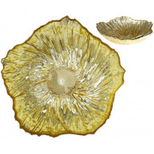 Набір 6 скляних піал "Golden Flower" 450мл (4711)