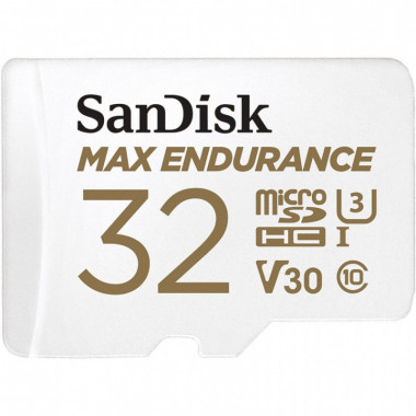 Карта памяти SanDisk 32GB microSDHC class 10 UHS-I U3 Max Endurance (SDSQQVR-032G-GN6IA) (17021)