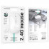 Маніпулятор миша BOROFONE BG14 Planet 2.4G business wireless mouse White (6941991113383) (17421)