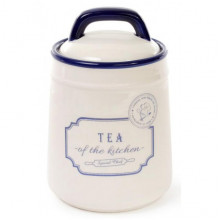 Банка керамічна Red&Blue TEA 800мл, синя (2421)
