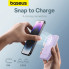 Зовнішній акумулятор Baseus Magnetic Mini Wireless Fast Charge Power Bank 5000mAh 20W Nebula Purple (P10022107513-00) (521)