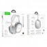 Бездротові накладні навушники HOCO W55 Plus Happiness ANC noise reduction BT headphones Silver (6942007638548) (8521)