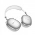Бездротові накладні навушники HOCO W55 Plus Happiness ANC noise reduction BT headphones Silver (6942007638548) (8521)