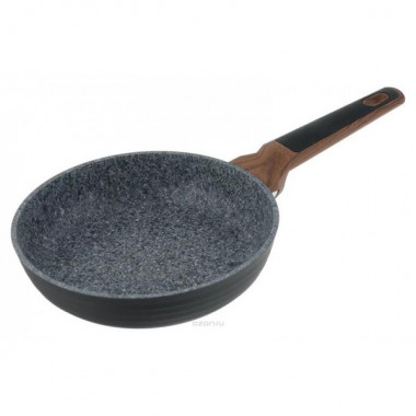Сковорода Fissman Diamond Grey Ø24см з 5-шаровим антипригарним покриттям (621)