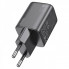Мережевий зарядний пристрій HOCO N40 Mighty single port PD20W charger Black (6942007616966) (14721)