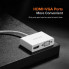 USB-хаб UGREEN USB Type C to HDMI + VGA Converter (White) (UGR-30843) (19721)