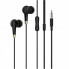 Проводные наушники вакуумные 3.5mm HOCO M58 Amazing с микрофоном 1.2m Чёрные (17821)