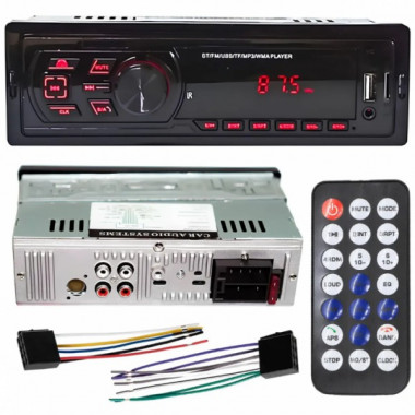 Автомагнитола JSD306 ISO - Bluetooth, FM, USB, microSD, AUX 4x60W (20921)