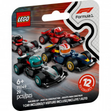 Конструктор LEGO Minifigures Коллекционные автомобили для гонок F1 (71049) (7921)