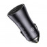 Автомобільний зарядний пристрій Baseus Golden Contactor Pro Dual Fast Charger Car Charger C+C 40W Dark Gray (CGJP000013) (15031)