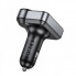 АЗП з FM-модулятором HOCO E86 Alegria 48W dual port PD30W+QC3.0 car BT FM transmitter Black (6942007646956) (20231)