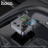 АЗП з FM-модулятором HOCO E86 Alegria 48W dual port PD30W+QC3.0 car BT FM transmitter Black (6942007646956) (20231)