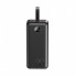 Батарея универсальная XO 30000mAh, PD/20W, QC/22.5W, with light, black (PR240_Black) (18431)