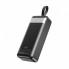 Батарея универсальная XO 30000mAh, PD/20W, QC/22.5W, with light, black (PR240_Black) (18431)