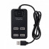 USB Хаб на 4 порта USB 2.0 P-1601 Чёрный (10531)