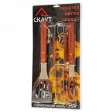 Набір Kamille "Скаут" для барбекю 3 предмети (11531)
