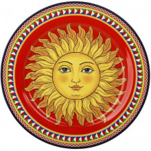 Тарілка порцелянова Sicilia "Sole" Ø27см (Сонце) (4531)