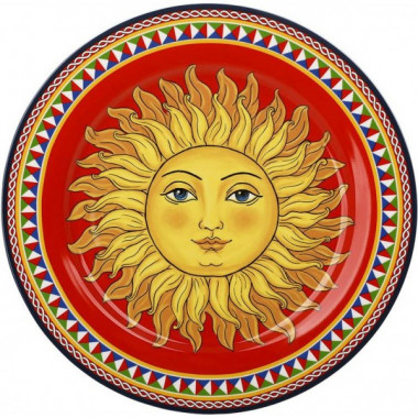 Тарілка порцелянова Sicilia "Sole" Ø27см (Сонце) (4531)