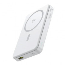 Зовнішній акумулятор Baseus Airpow Ⅱ Qi2 Magnetic Power Bank 10000mAh 22.5W Moon White（With Simple Series Charging Cable Type-C to Type-C（20V/3A）30cm (P10080000213-00) (531)