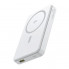 Зовнішній акумулятор Baseus Airpow Ⅱ Qi2 Magnetic Power Bank 10000mAh 22.5W Moon White（With Simple Series Charging Cable Type-C to Type-C（20V/3A）30cm (P10080000213-00) (531)