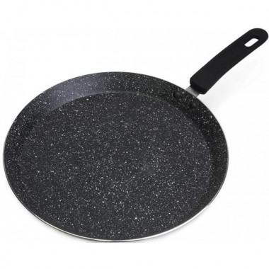Сковорода для млинців Kamille Crepe Pan Marble Ø30см з мармуровим покриттям (731)