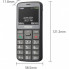 Мобильный телефон Panasonic KX-TU160 Black (KX-TU160EXB) (16831)