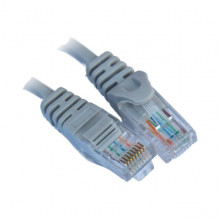 Патч-корд Gear Сat5E UTP 24 AWG 5м серый (1931)