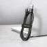 Кабель Baseus cafule Cable USB For Micro 2.4A 0.5M Gray+Black (CAMKLF-AG1) (15041)