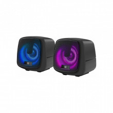 Акустическая система Defender J2 LED USB Black (65962) (17041)