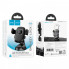 Автотримач для телефона HOCO H76 Crown one-button car holder(center console) Black Metal Gray (6942007646918) (20141)