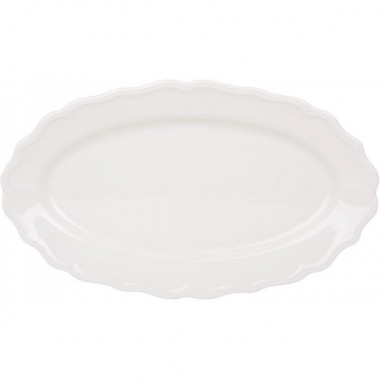 Блюда порцелянові овальні "Pure White" 36х22см, 6 штук (19341)