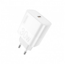 Мережевий зарядний пристрій WUW-C197 PD 30W white (6972573336678) (541) Мережевий зарядний пристрій WUW-C197 PD 30W white (6972573336678) (541)