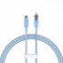 Кабель Baseus Explorer Series Fast Charging Cable with Smart Temperature Control Type-C to iP 20W 1m Blue (CATS010203) (14741)