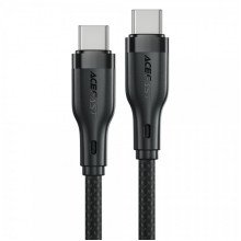 Кабель ACEFAST C8-03 USB-C to USB-C charging data cable Black (6974316282716) (19741)